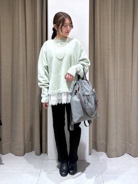 「アイテム（その他小物）」を使った、こまっちゃんさん（レディース・155cm）の秋コーディネート