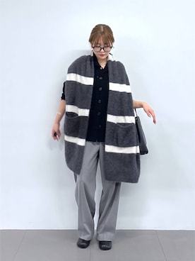 「BARNYARDSTORM（バンヤードストーム）のアイテム（アクセサリー）」を使った、こまっちゃんさん（レディース・155cm）の秋コーディネート