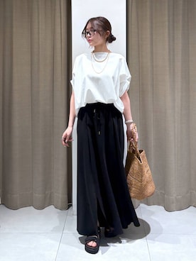 「BARNYARDSTORM（バンヤードストーム）のアイテム」を使った、こまっちゃんさん（レディース・155cm）の春コーディネート