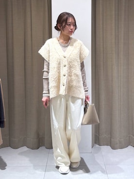 「アイテム（キーホルダー）」を使った、こまっちゃんさん（レディース・155cm）の秋コーディネート