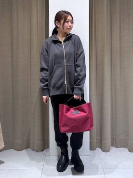 「BARNYARDSTORM（バンヤードストーム）のBARNYARDSTORM / ハイブリッドストレッチブーツ（ブーツ）」を使った、こまっちゃんさん（レディース・155cm）の秋コーディネート