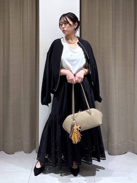「アイテム（その他小物）」を使った、こまっちゃんさん（レディース・155cm）の秋コーディネート