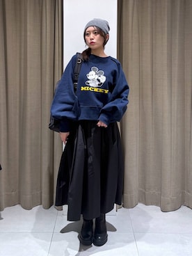 「アイテム（その他小物）」を使った、こまっちゃんさん（レディース・155cm）の秋コーディネート