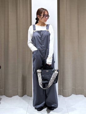 「アイテム（その他小物）」を使った、こまっちゃんさん（レディース・155cm）の秋コーディネート