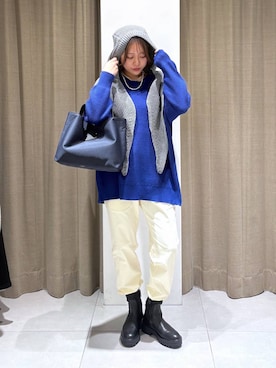 こまっちゃんさん(レディース・155cm)の冬コーディネート