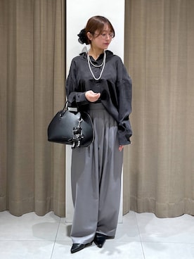 「BARNYARDSTORM（バンヤードストーム）のアイテム」を使った、こまっちゃんさん（レディース・155cm）の冬コーディネート