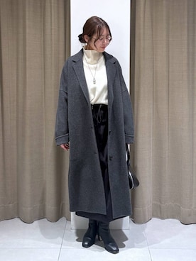 「アイテム（その他小物）」を使った、こまっちゃんさん（レディース・155cm）の秋コーディネート