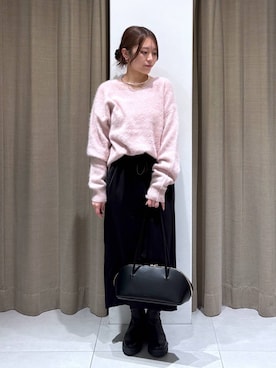 「アイテム（その他小物）」を使った、こまっちゃんさん（レディース・155cm）の秋コーディネート