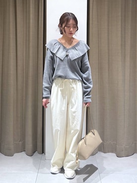 「アイテム（その他小物）」を使った、こまっちゃんさん（レディース・155cm）の冬コーディネート