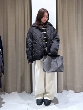 「BARNYARDSTORM（バンヤードストーム）のアイテム（ネックレス）」を使った、こまっちゃんさん（レディース・155cm）の秋コーディネート