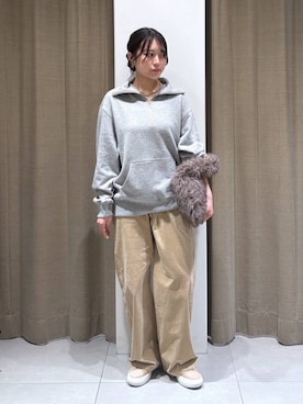 「アイテム（その他小物）」を使った、こまっちゃんさん（レディース・155cm）の秋コーディネート