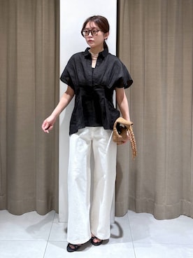 「アイテム（バングル/リストバンド、その他）」を使った、こまっちゃんさん（レディース・155cm）の春コーディネート