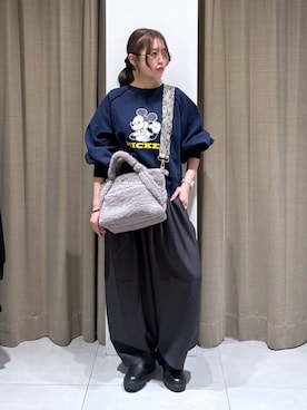 「アイテム（その他小物）」を使った、こまっちゃんさん（レディース・155cm）の秋コーディネート