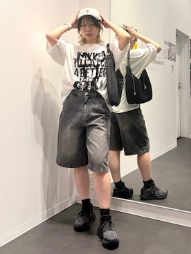 ごつさん(レディース・157cm)の夏コーディネート
