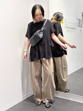 ごつさん（レディース・157cm）の夏コーディネート