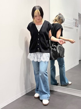 ごつさん（レディース・157cm）の夏コーディネート