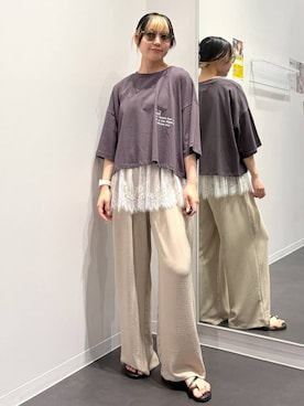 ごつさん(レディース・157cm)の春コーディネート
