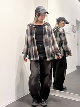 ごつさん(レディース・157cm)の春コーディネート