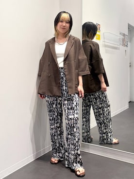 ごつさん(レディース・157cm)の春コーディネート