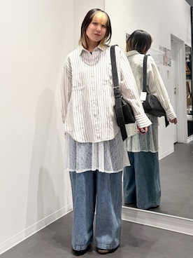 ごつさん（レディース・157cm）の春コーディネート