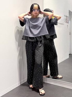 ごつさん(レディース・157cm)の春コーディネート