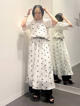 ごつさん(レディース・157cm)の夏コーディネート