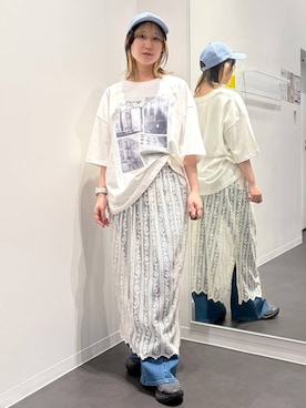 ごつさん(レディース・157cm)の春コーディネート