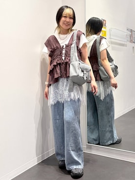 ごつさん(レディース・157cm)の夏コーディネート