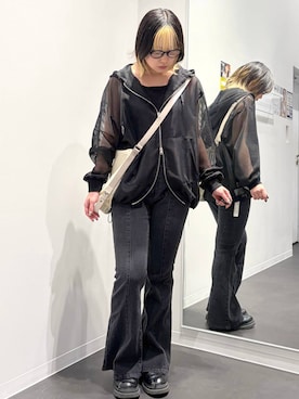 ごつさん（レディース・157cm）の春コーディネート