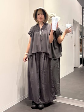 ごつさん(レディース・157cm)の夏コーディネート