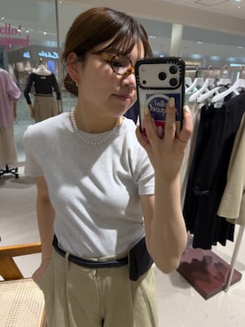 「NOLLEY’S（ノーリーズ）のアイテム」を使った、takahashiさん（レディース・161cm）の春コーディネート