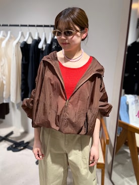 「NOLLEY’S（ノーリーズ）のアイテム（アクセサリー）」を使った、takahashiさん（レディース・161cm）の春コーディネート