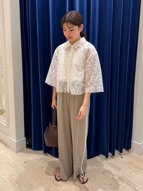 セール】ウォッシャブルサイドライントリコットパンツ（その他