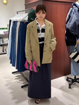 takahashiさん（レディース・161cm）の春コーディネート