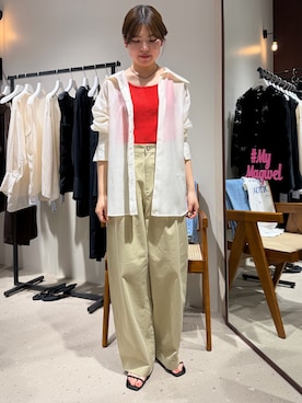 takahashiさん（レディース・162cm）の春コーディネート