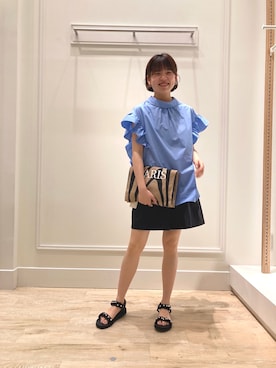 takahashiさん（レディース・161cm）の夏コーディネート