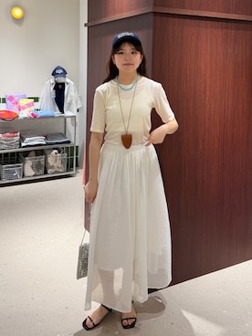takahashiさん（レディース・162cm）の夏コーディネート