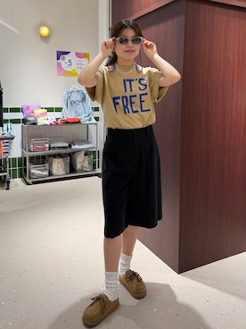 「NOLLEY’S（ノーリーズ）のアイテム（アクセサリー）」を使った、takahashiさん（レディース・162cm）の夏コーディネート