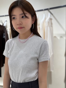 「NOLLEY’S（ノーリーズ）のアイテム（トップス）」を使った、takahashiさん（レディース・161cm）の春コーディネート