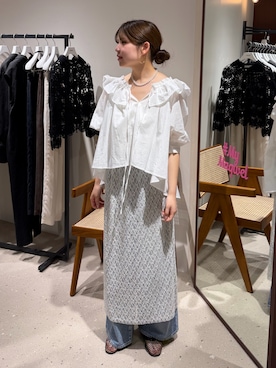 「NOLLEY’S（ノーリーズ）のアイテム」を使った、takahashiさん（レディース・162cm）の夏コーディネート