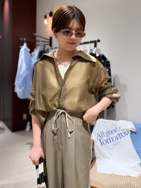 takahashiさん（レディース・161cm）の春コーディネート
