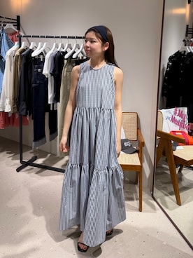 「NOLLEY’S（ノーリーズ）のアイテム（アクセサリー）」を使った、takahashiさん（レディース・162cm）の春コーディネート