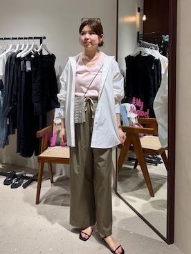 takahashiさん（レディース・161cm）の春コーディネート