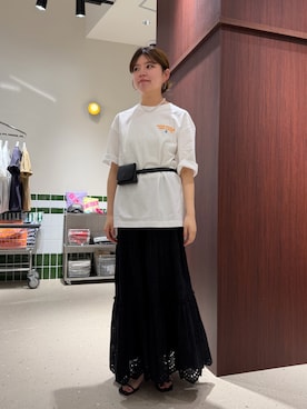 「NOLLEY’S（ノーリーズ）のアイテム」を使った、takahashiさん（レディース・162cm）の夏コーディネート