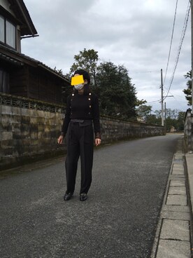 「ZANPAのアイテム」を使った、まみさん（レディース・161cm）の冬コーディネート