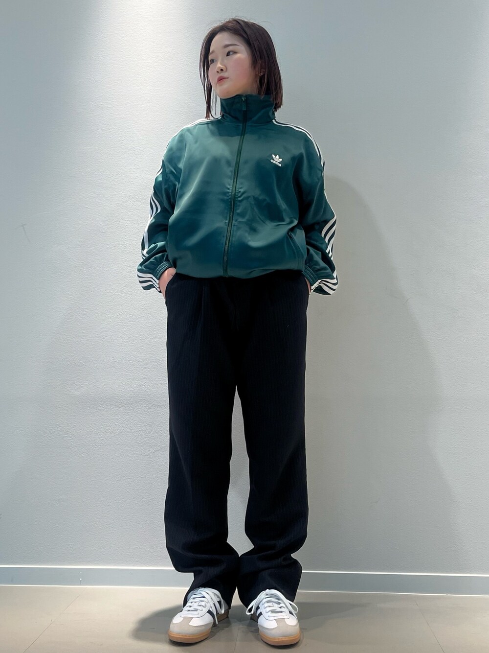 ルーズ サテン トラックトップ / アディダスオリジナルス adidas