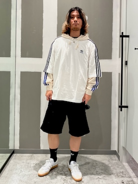 HJさん（メンズ・176cm）の夏コーディネート
