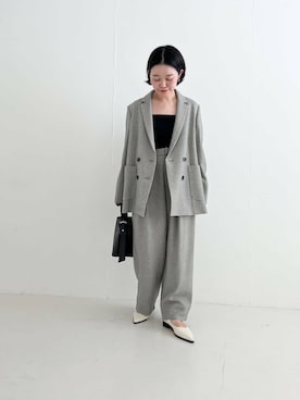 「153cm」｜「アイテム（その他アウター）」を使った、hashimoto.さん（レディース・153cm）の夏コーディネート