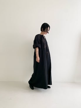 「sara mallika（サラ マリカ）のアイテム（ワンピース/ドレス）」を使った、hashimoto.さん（レディース・153cm）の夏コーディネート