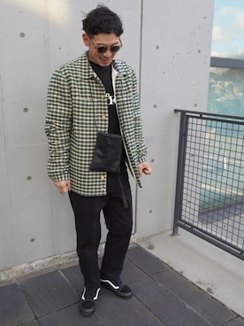「Saturdays NYC（サタデーズ ニューヨークシティ ）のアイテム（ジャケット/アウター）」を使った、sunhiro3sunさん（メンズ・168cm）の冬コーディネート